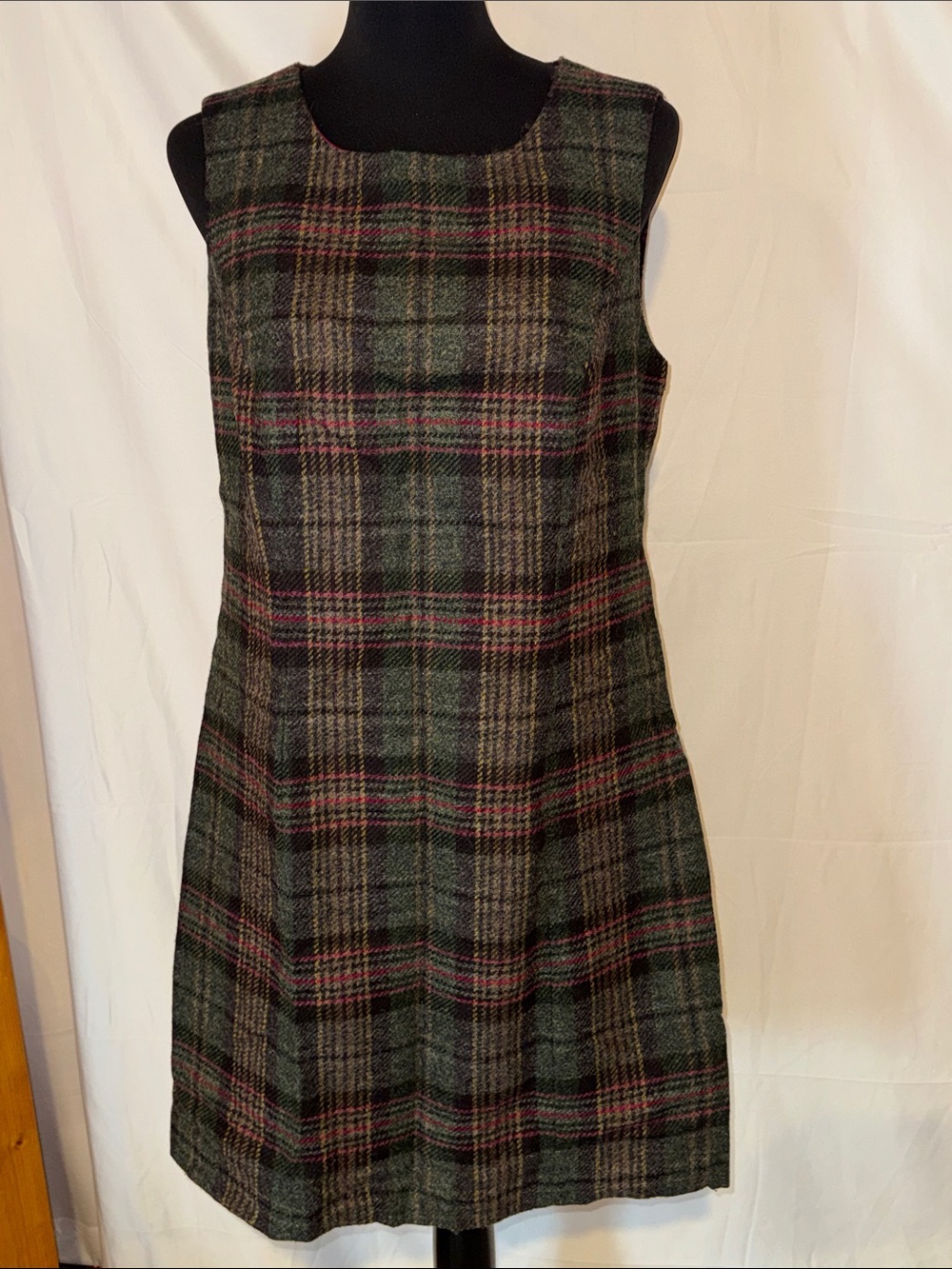 Boden Annie Check Shift Dress